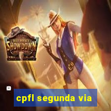 cpfl segunda via